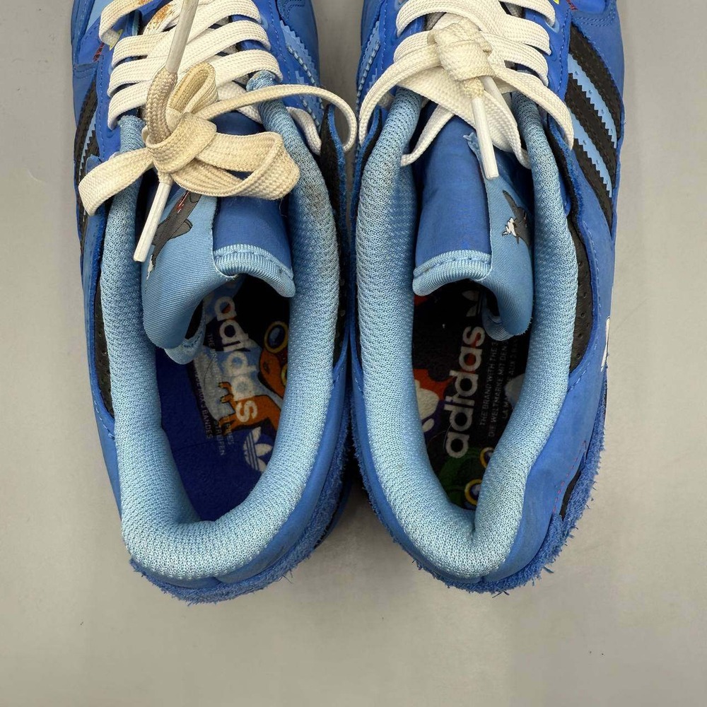 Adidas Originals Forum Low Sneaker Shoes Men 7 Blue Hebru‎ Brantley GZ4403 - Picture 5 of 10